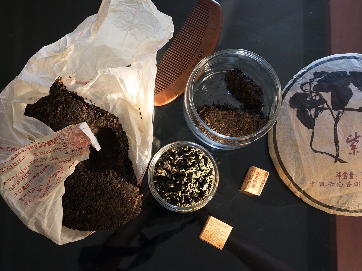 Bi Luo Chun tea — loose leaves